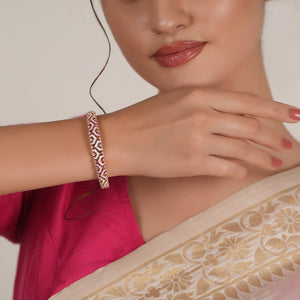 Amazing enamel stone bracelet for women