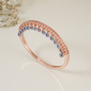 Stunning meenakari diamond openable bracelet for women