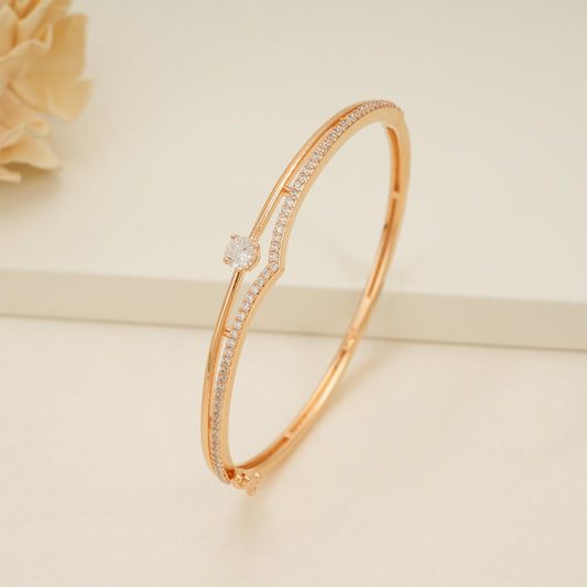 Amazing openable cz diamond bracelet for women