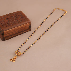 Beautiful delicate antique gold mangalsutra