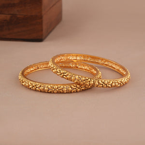 Amazing antique gold bangle set