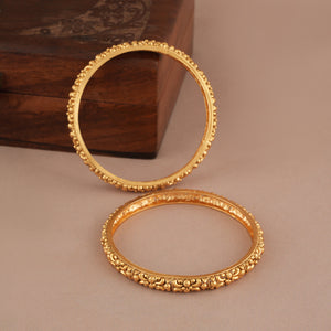 Amazing antique gold bangle set