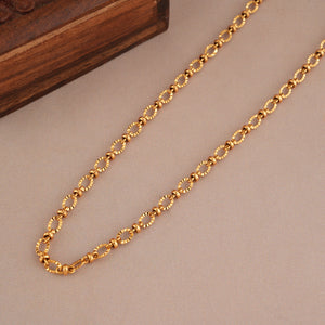 Delicate antique gold plated  chain