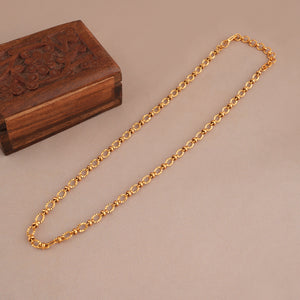 Delicate antique gold plated  chain