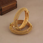 Stunning high gold plated bangle set