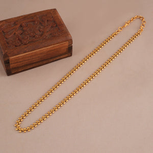 Cute antique gold delicate chain for women