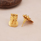 Stunning gold maa lakshmi necklace set