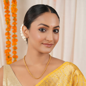 Cute antique gold spiral chain