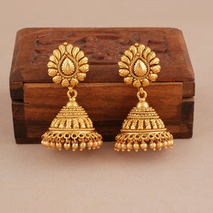 Amazing plain antique gold necklace set