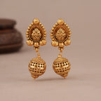 Beautiful antique gold pearl mala necklace set