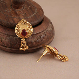 Cute elegant antique gold mangalsutra set