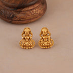Long antique gold maa lakshmi mangalsutra set I Temple Jewelry