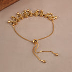 Stunning antique gold pearl bracelet
