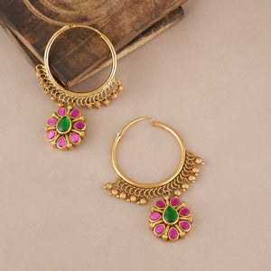 Beautiful stone antique gold bali