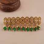 Stunning antique gold hair buckle