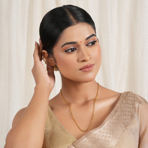 Gold plated open chain