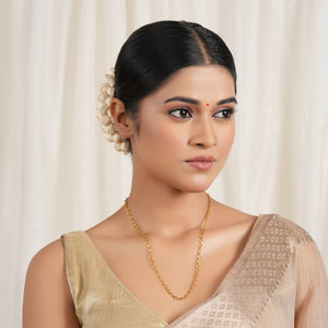 Gold plated open chain
