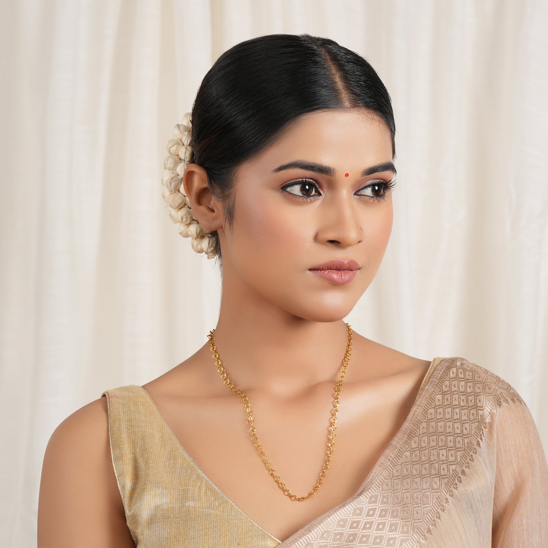 Gold plated open chain