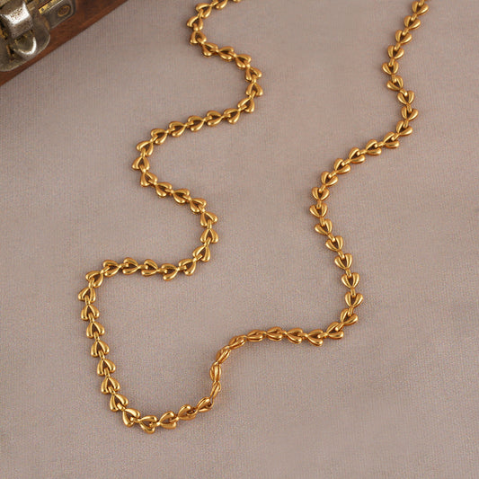 Beautiful plain sleek chain for women