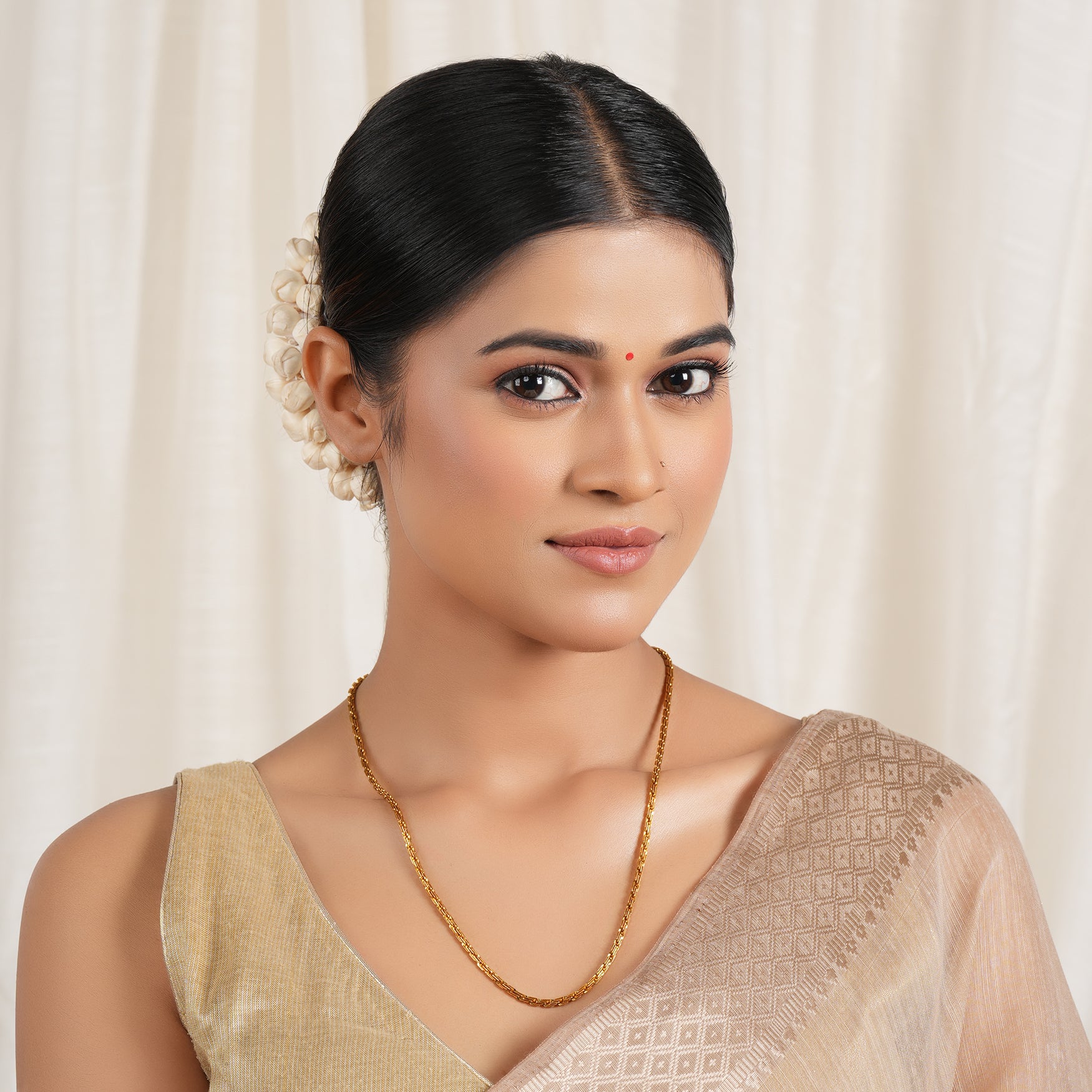 Beautiful gold plated solid chain