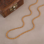 Stunning gold plated spiral chain