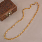 Sleek elegant gold plated chain