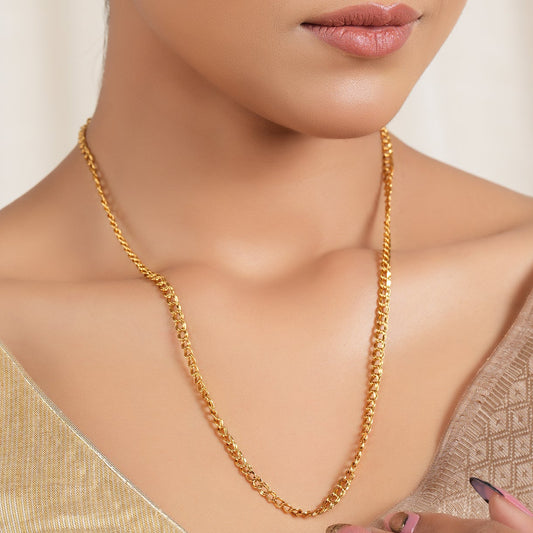 Beautiful Gold plated link chain