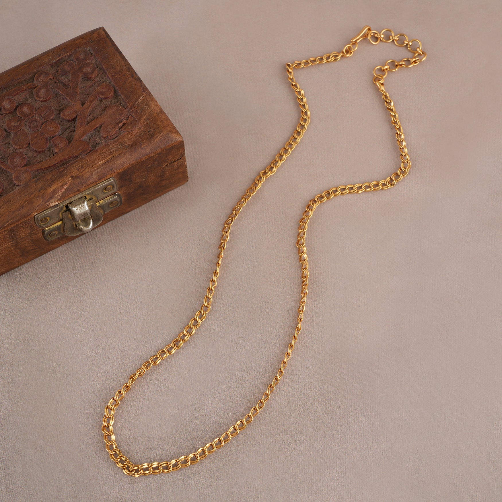 Beautiful Gold plated link chain