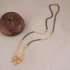 Elegant diamond gold plated mangalsutra