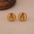 Cute elegant maa lakshmi pendant set I Temple Jewellery