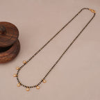 Elegant diamond ball gold plated mangalstura