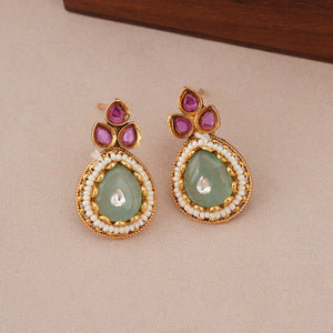 Lakshmi coin grace gold necklace set