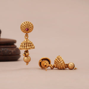 Beautiful antique gold heritage necklace set