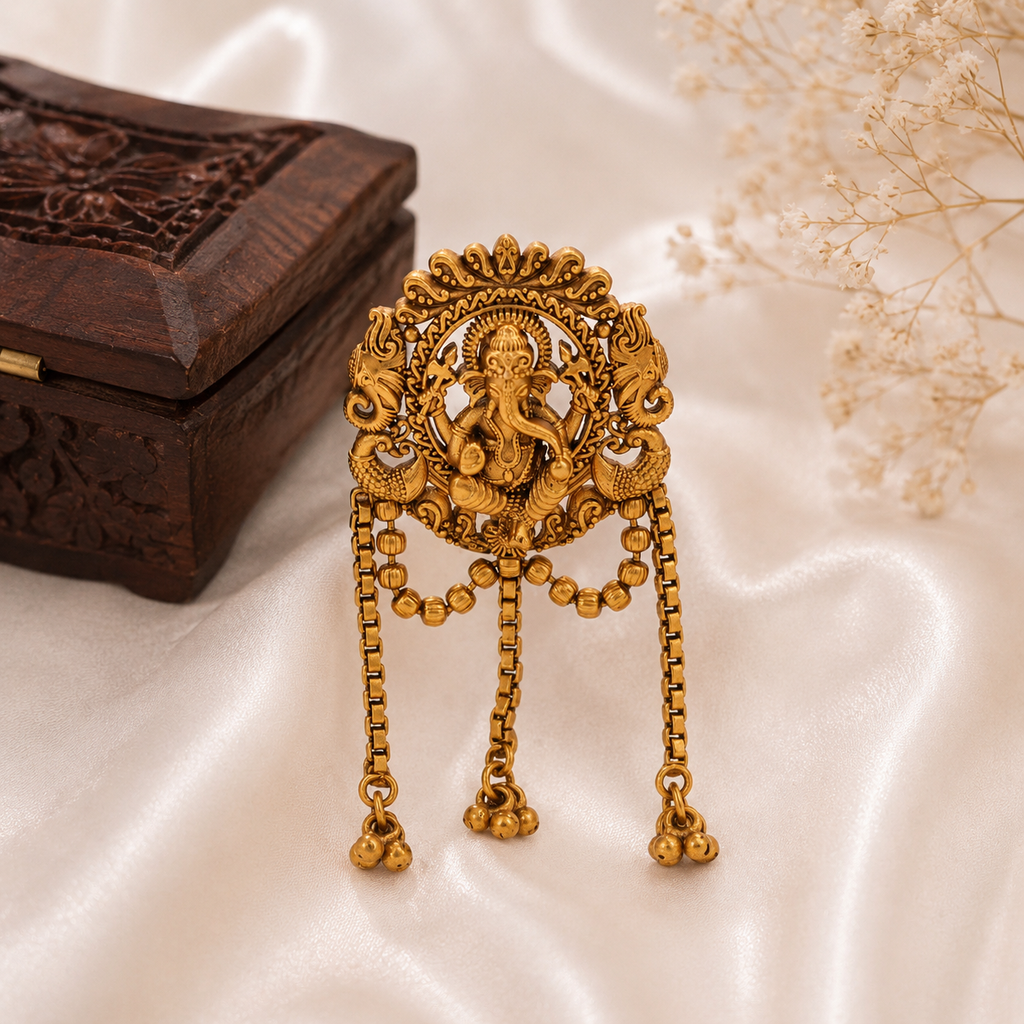 Beautiful Lord Ganesha Brooch