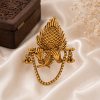 Stunning Krishna gold Brooch