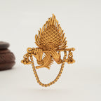 Stunning Krishna gold Brooch