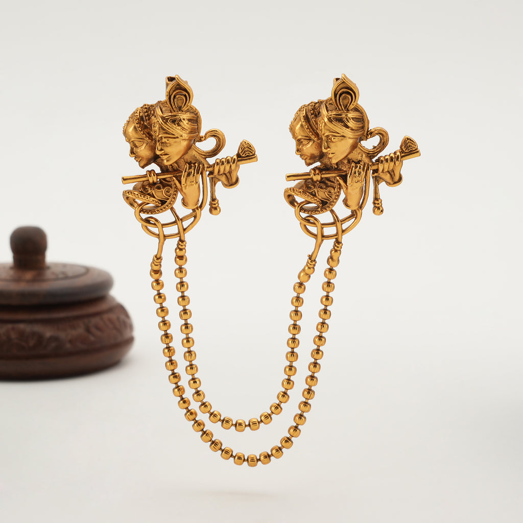 Beautiful Lord Krishna Brooch