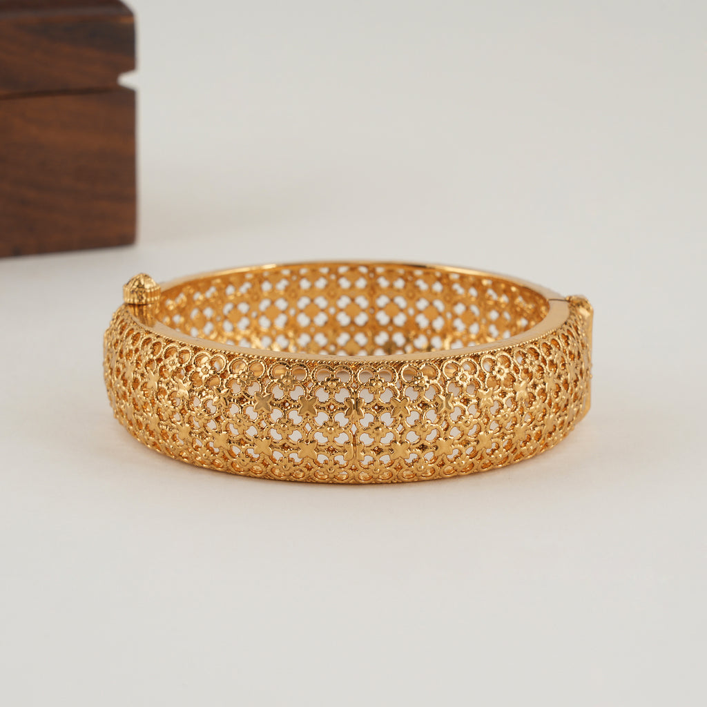 Stunning plain broad kada bangle