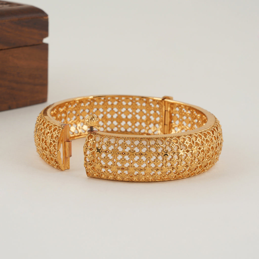 Stunning plain broad kada bangle