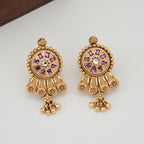 Beautiful stone gold necklace set