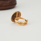 Plain gold finger ring