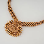 Stunning maa lakshmi hasli necklace set