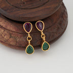 Stunning elegant chain layer kundan neckalce set