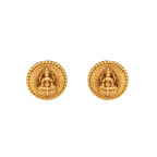 Stunning antique gold maa lakshmi mangalstura set