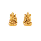 Traditional antique gold ram sita infinity mangalstura set