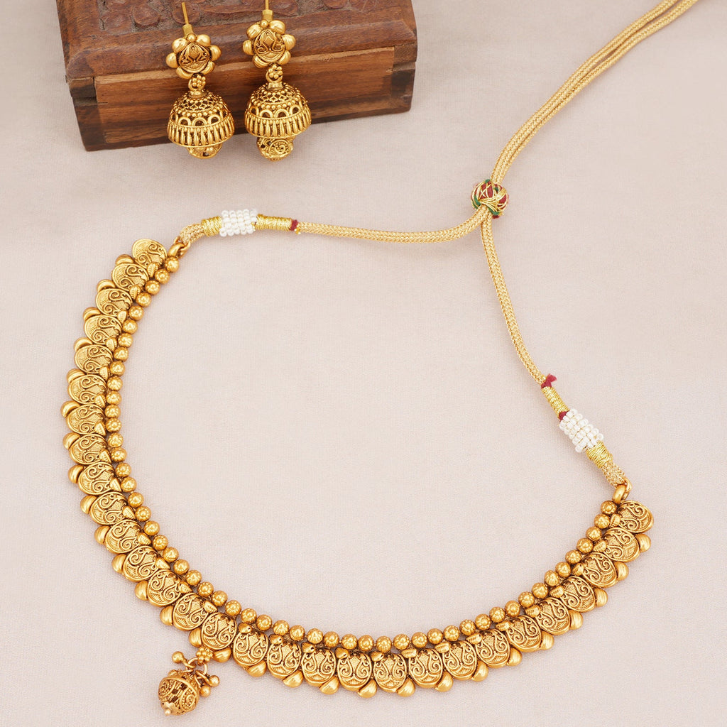 Amazing antique gold necklace set