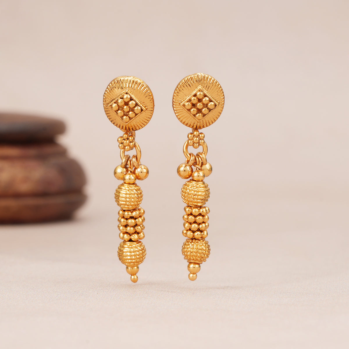 Beautiful gold mala set