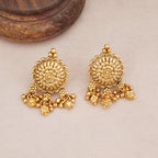 Stunning antique gold necklace set
