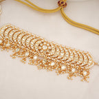 Stunning Kundan Choker Set with Pearl Drops