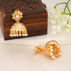 Stunning Kundan Choker Set with Pearl Drops